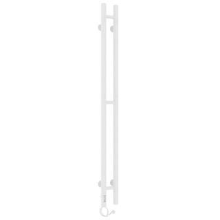 Полотенцесушитель электрический Laris Прайм Дуэт ЧК 80х1200 L 73207630 Белый муар